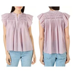 DANIEL RAINN • Zola Smocked Top